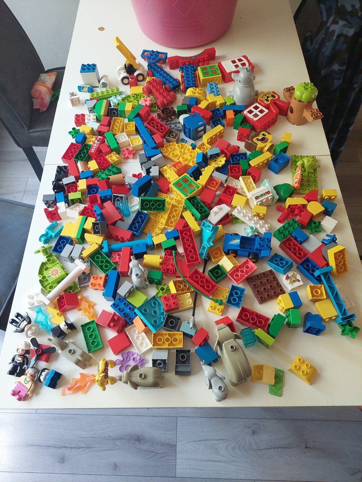 Grote partij LEGO Duplo - veel bouwplezier!, Inclusief minifiguren, Gebruikt, Ophalen of Verzenden, Duplo