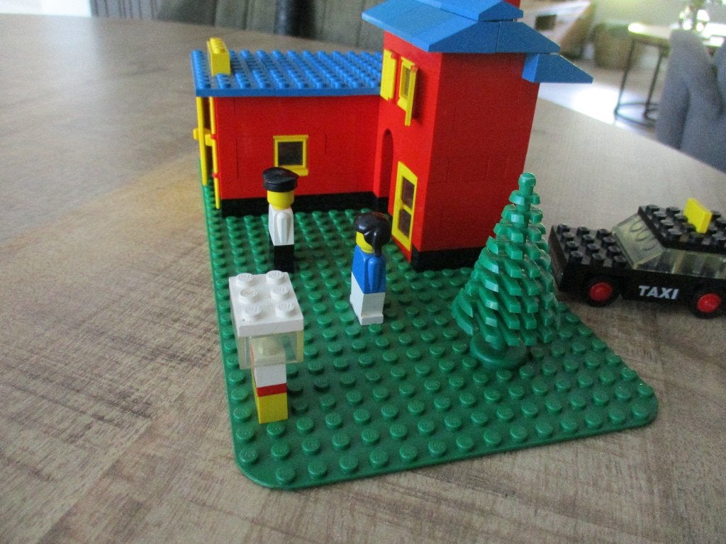 lego Set 368 Taxistation, Ophalen of Verzenden, Gebruikt, Complete set, Lego