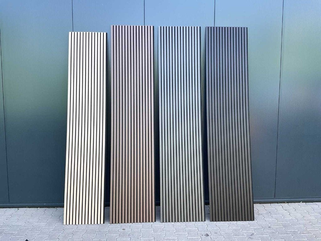 Akoestische Wandpanelen lattenwand 4 Kleuren Nieuw‼️