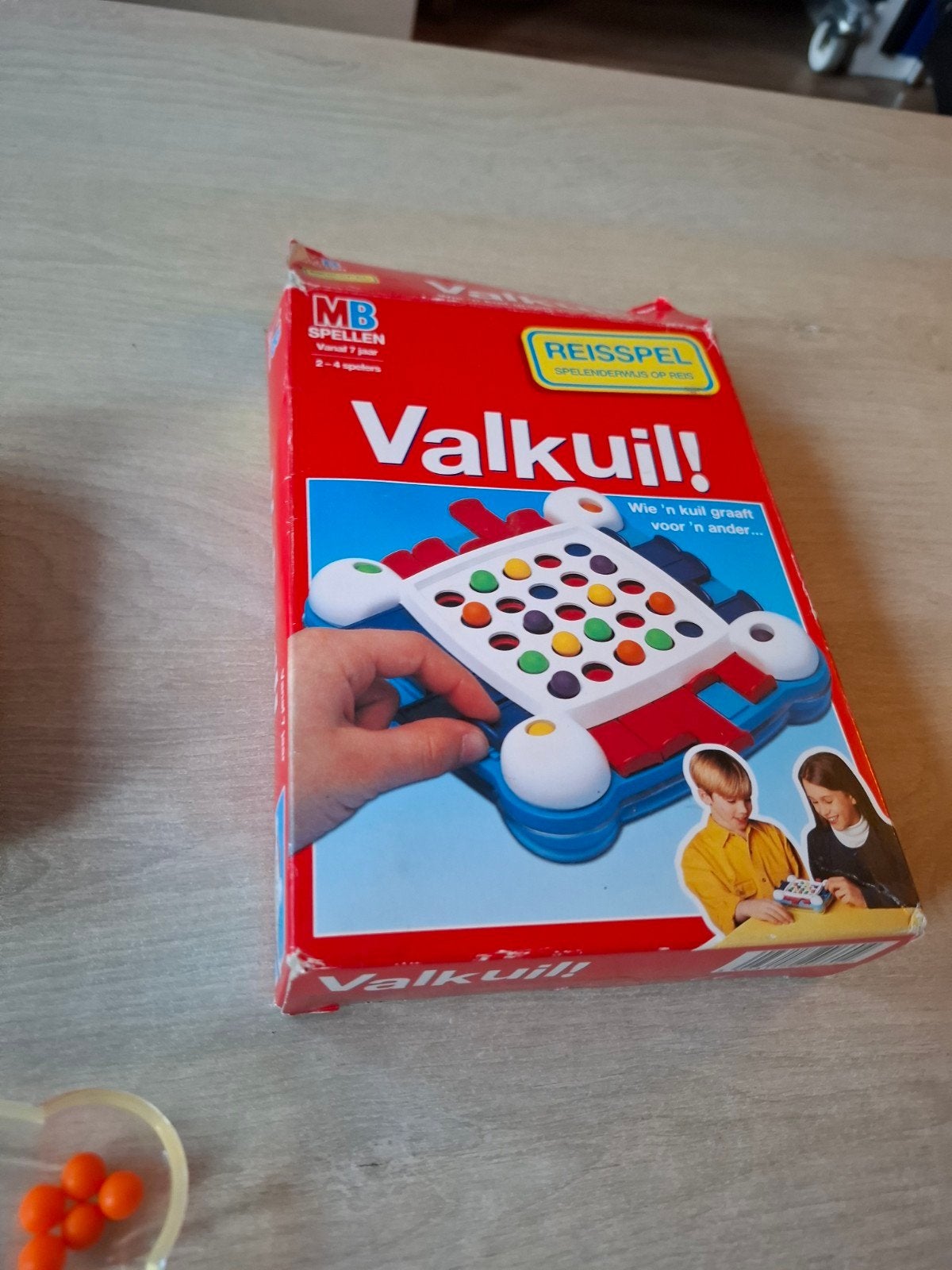Valkuil! Reisspel van MB Spellen - Compleet en Goede Staat, De Entree 240, 1101 EE Amsterdam, Ophalen of Verzenden, Drie of vier spelers