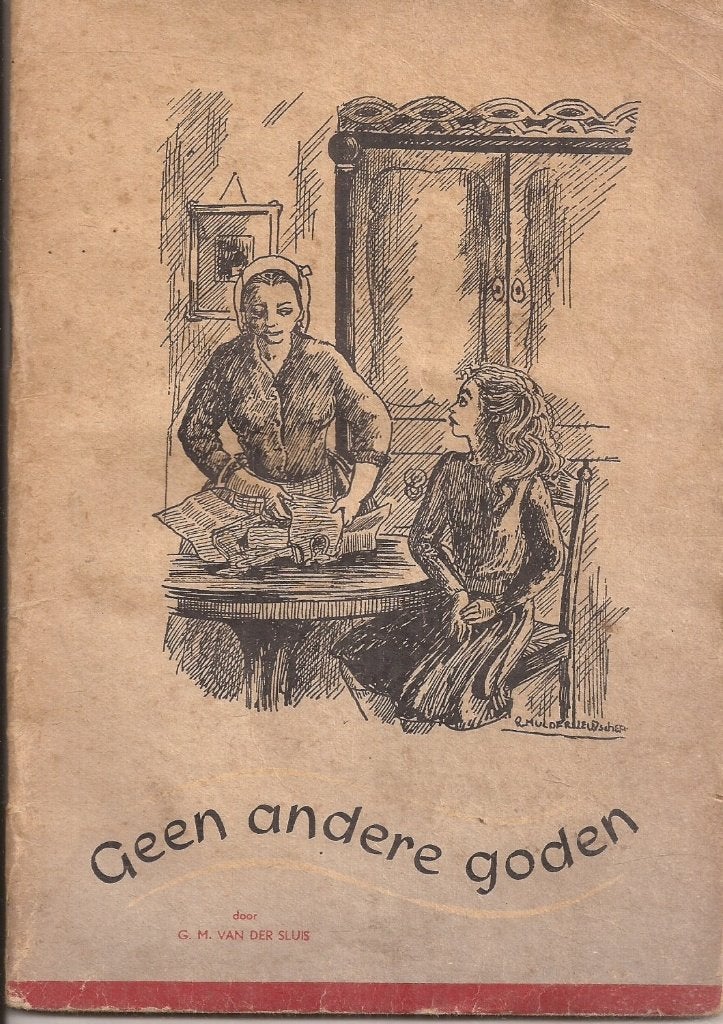 Sluis, G.M. van der - Geen andere goden 1979 1e druk, Gelezen, Ophalen of Verzenden, Fictie, Sluis, G.M. van der