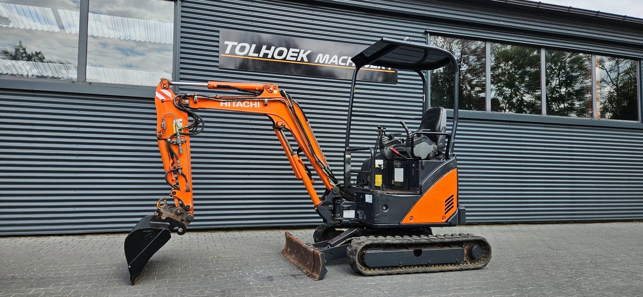Hitachi Zaxis 17 U (bj 2012), Graafmachine