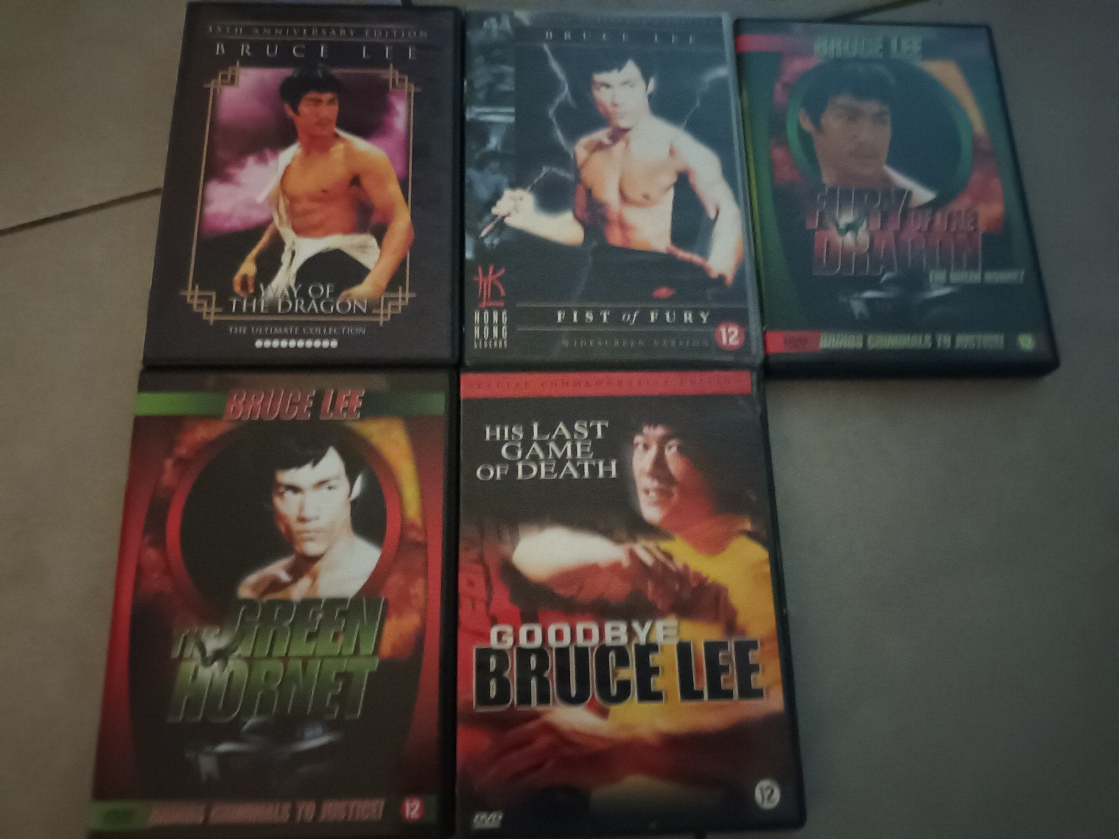Dvd pakket Bruce Lee, Alle leeftijden, Verzenden, Zo goed als nieuw, Overige genres