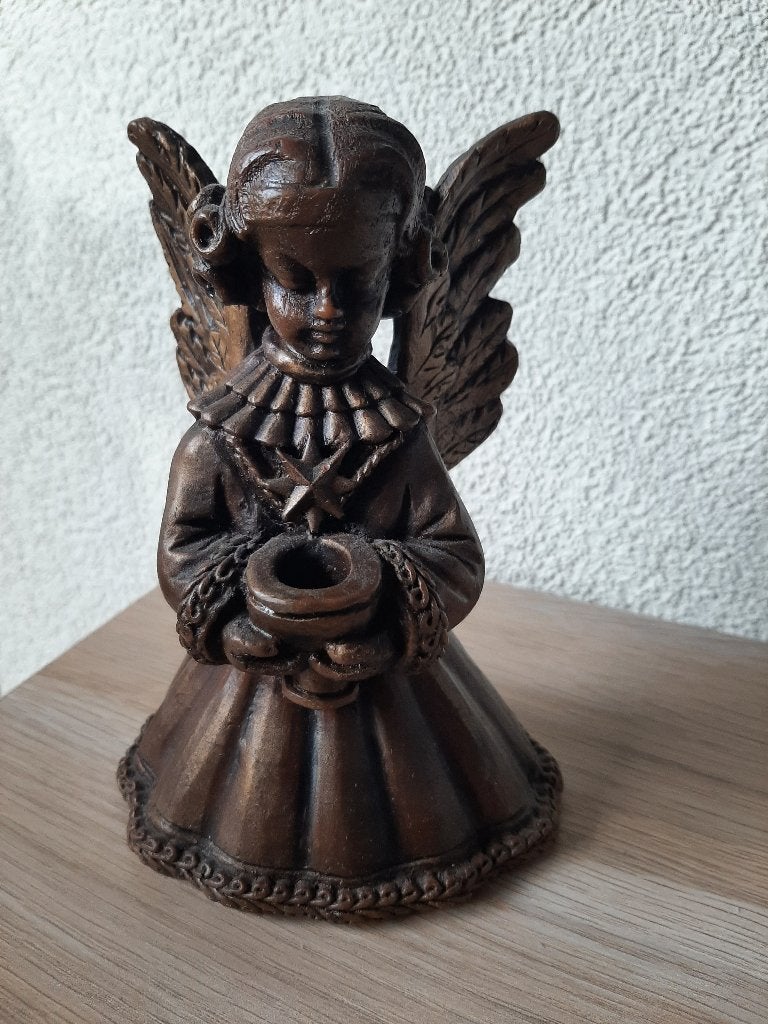 Engel wassen beeld beeldje engeltje van was, Ophalen, Gebruikt