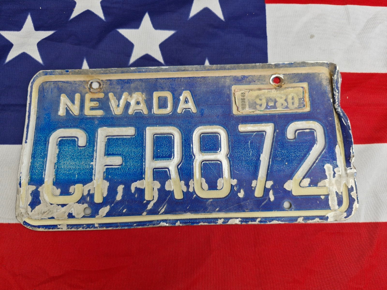 Kentekenplaat Nevada USA Nummerplaat nummerbord License VS, Ophalen of Verzenden, Gebruikt, Auto's