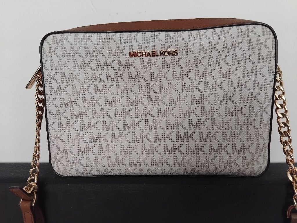 Michael Kors tas, Ophalen, Zo goed als nieuw, Bruin, Schoudertasje