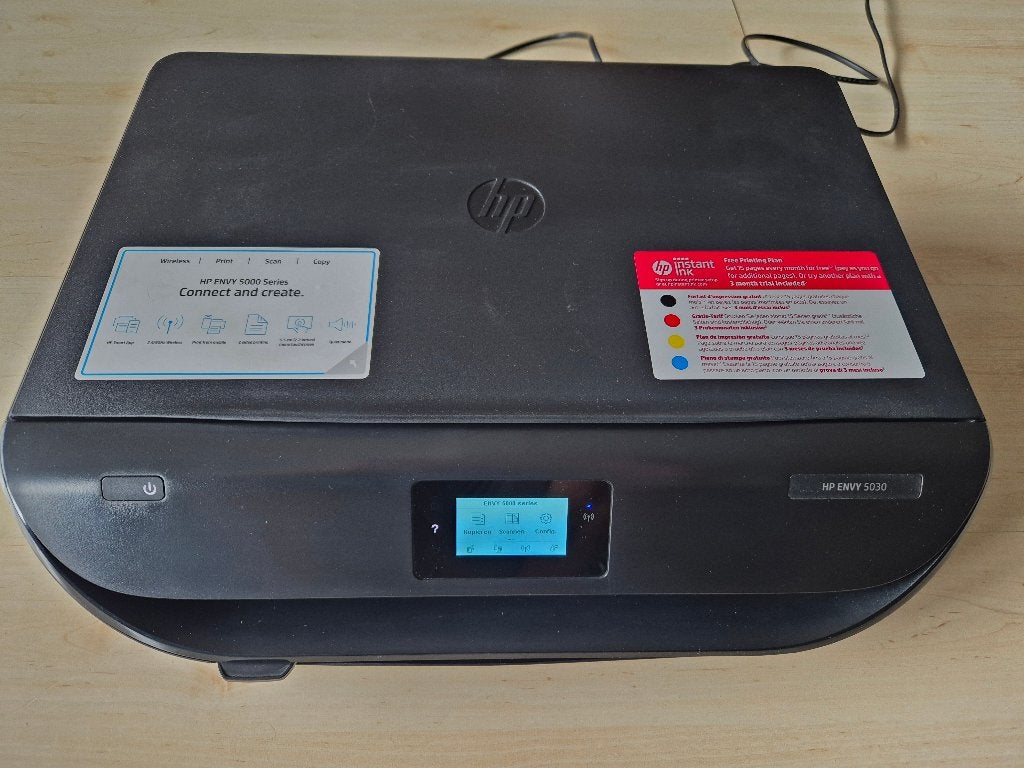 HP ENVY 5030, Computers en Software, Gebruikt, Inkjetprinter, All-in-one, Ophalen