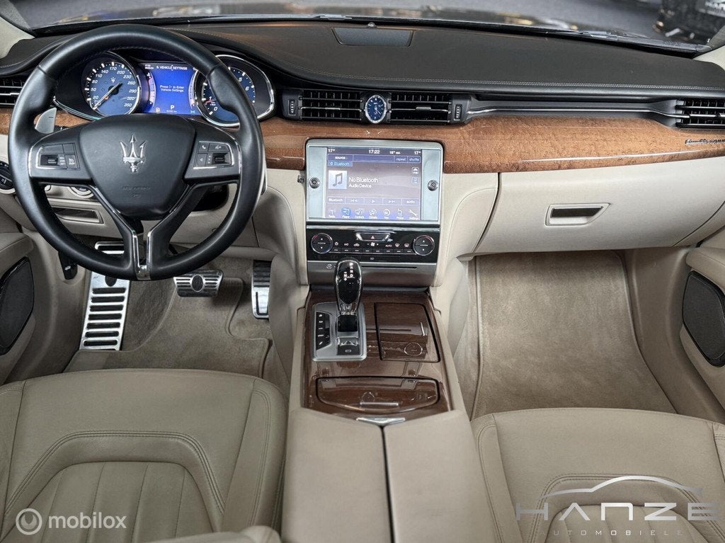 Maserati Quattroporte 3.8 GTS V8|Pano|Leer|Maxton|B&W|21"|, Auto's, Maserati, Automaat, Achterwielaandrijving, Gebruikt, Zwart