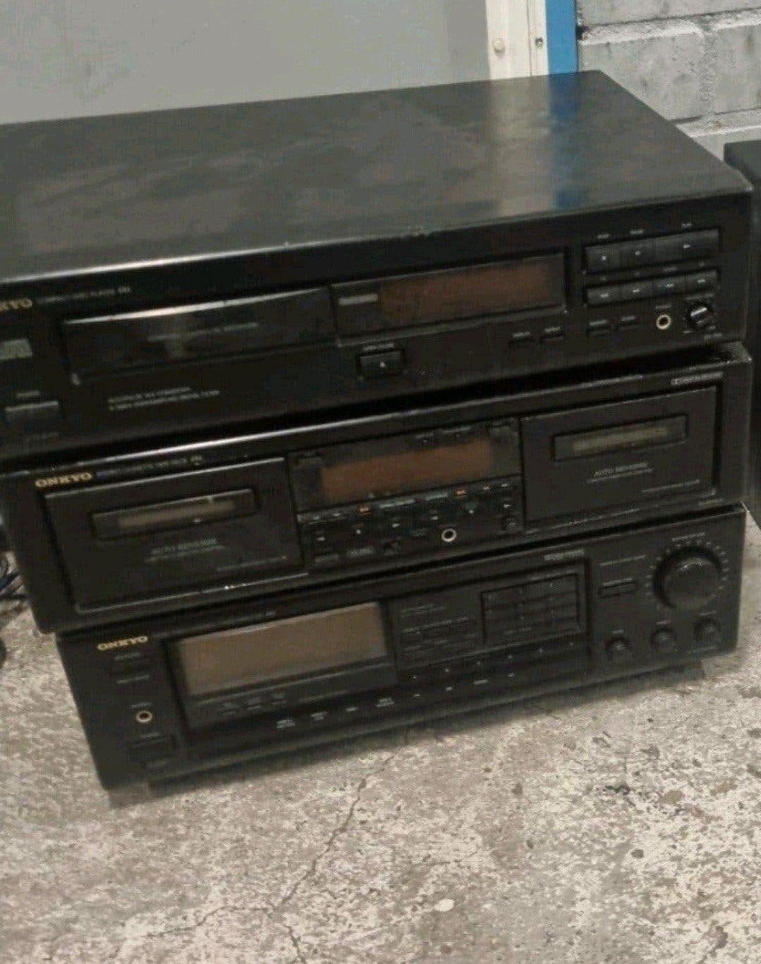 Vintage Onkyo Hifi-set, Ophalen of Verzenden, Zo goed als nieuw, Bang & Olufsen