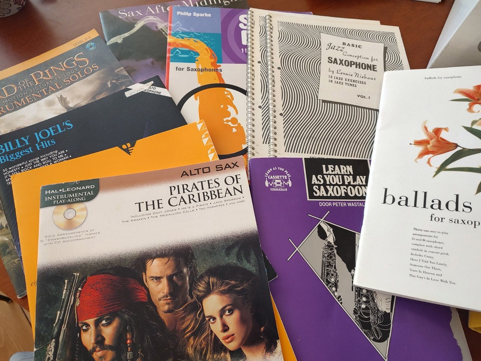 Muziekboeken voor saxofoon, Ophalen, Les of Cursus, Jazz, Saxofoon
