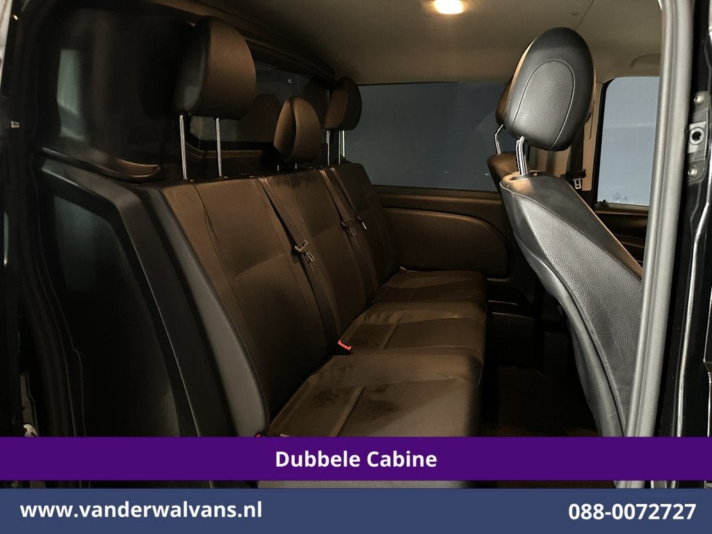 Mercedes-Benz Vito 116 CDI 164pk L2H1 Dubbele Cabine Euro6 A, Auto's, Bestelauto's, Achterwielaandrijving, Gebruikt, 4 cilinders