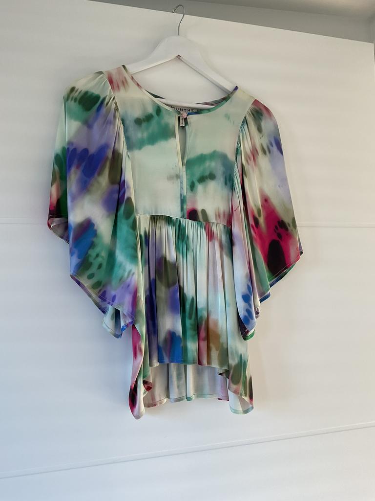 Blouse Munthe gekleurd, maat 36, Kleding | Dames, Ophalen of Verzenden, Zo goed als nieuw, Maat 36 (S), Overige kleuren