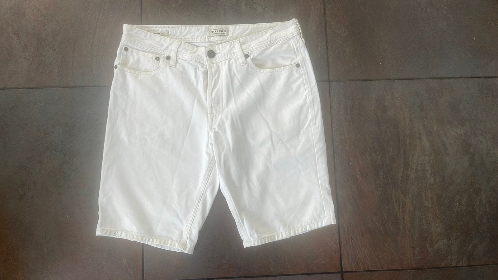 Jack & Jones Short maat M, Ophalen of Verzenden, Zo goed als nieuw, Wit, W32 (confectie 46) of kleiner