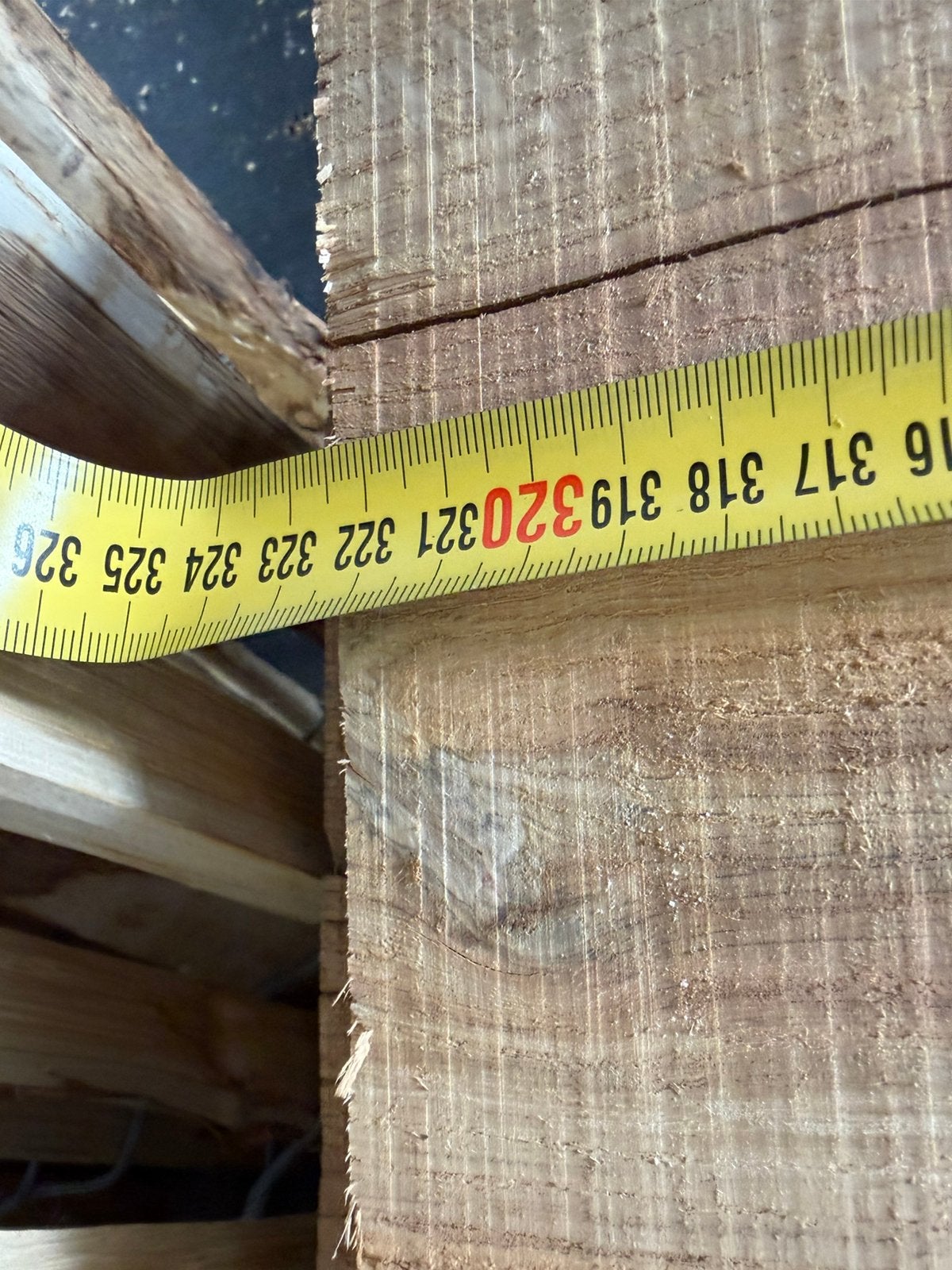 6 oud eiken planken 320x19x2,5 cm voor 180 euro, Ophalen, Zo goed als nieuw, 250 cm of meer, Planken