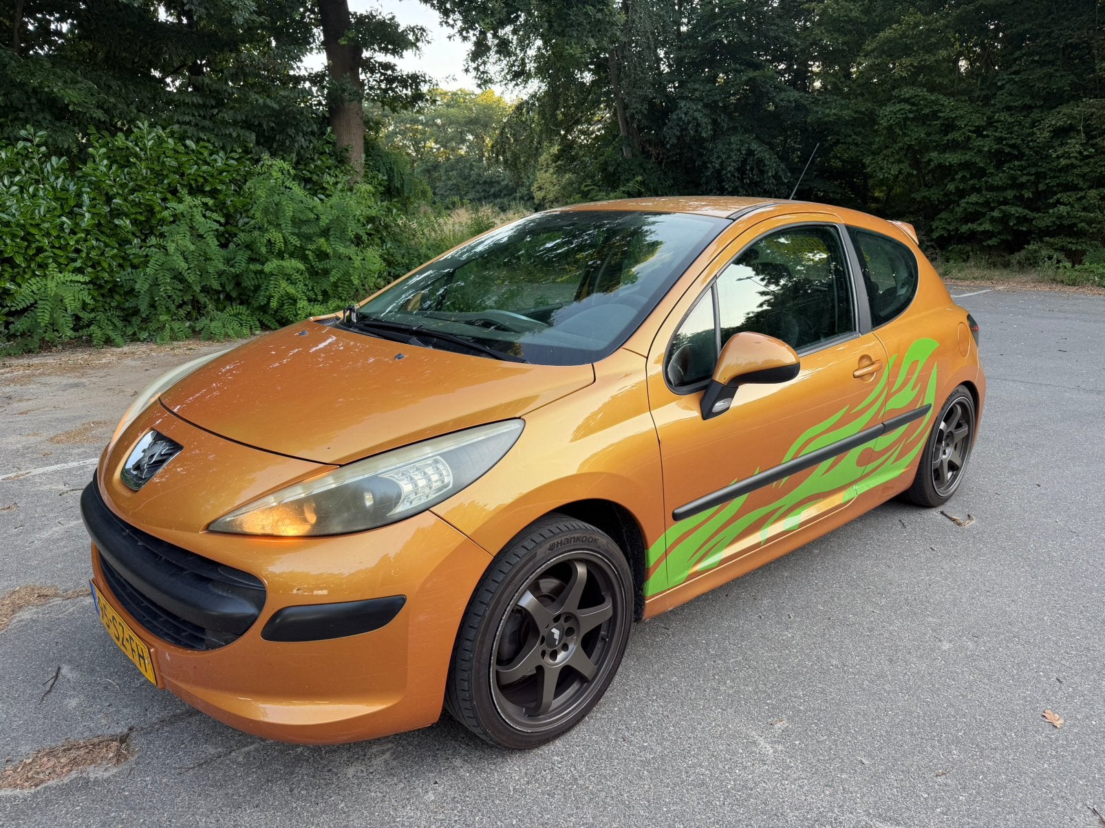 Peugeot 207 1.4 16V 3DRS 2006 Airco, 17inc velgen, geen APK, Voorwielaandrijving, Stof, 49 €/maand, Origineel Nederlands