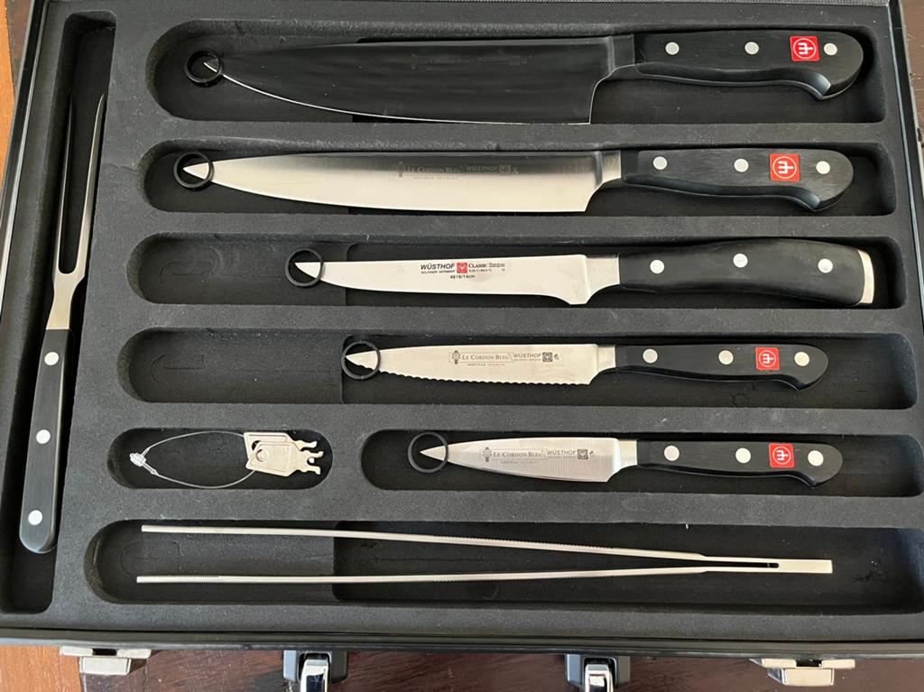 Wüsthof messenset in koffer NIEUW, Overige typen, Nieuw, Ophalen of Verzenden, Metaal