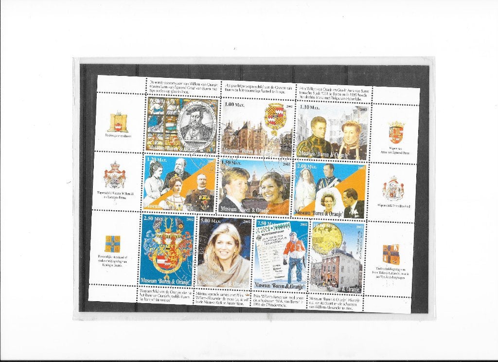 set oranjepostzegels, Verzamelen, Verzenden, Zo goed als nieuw