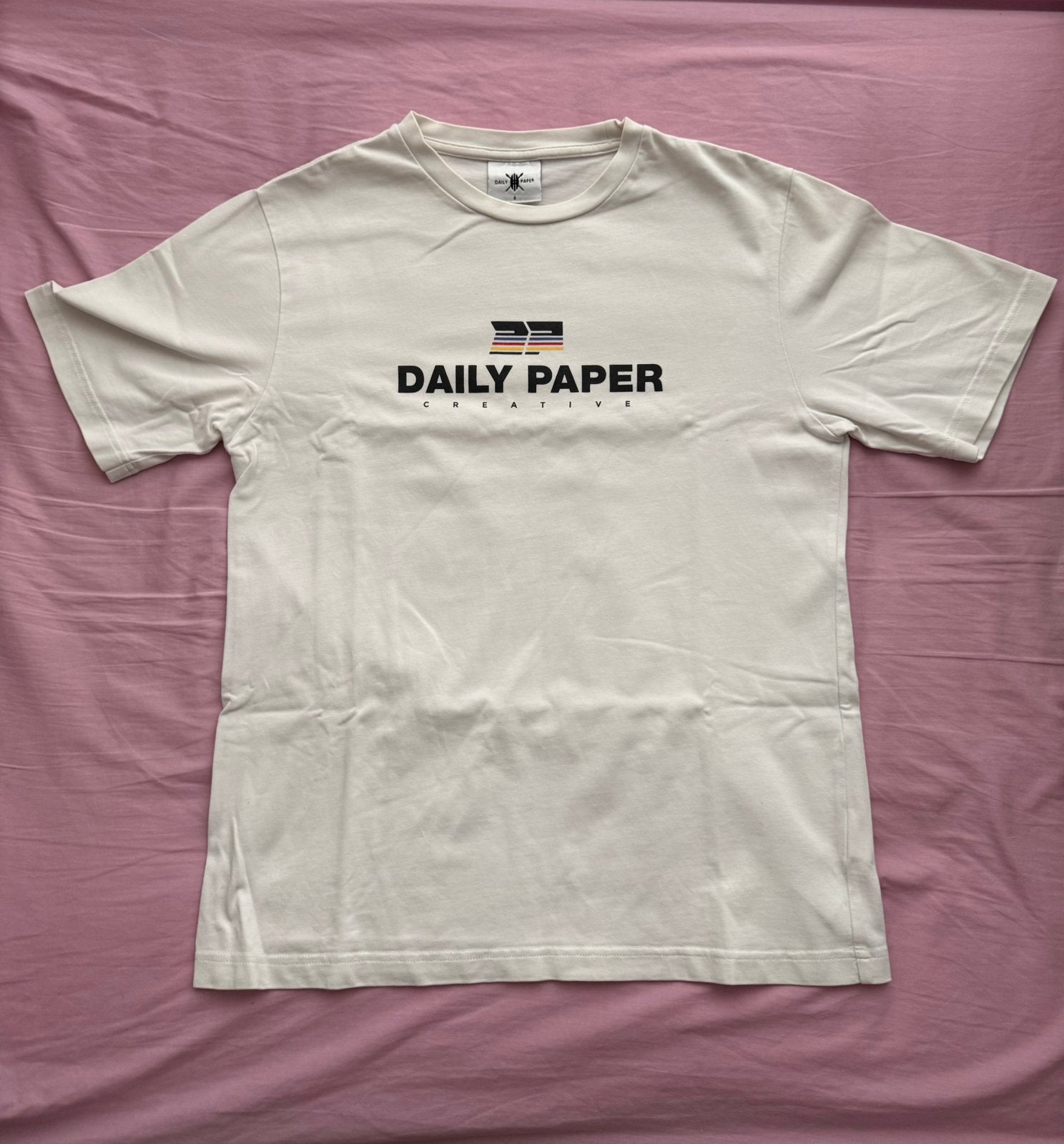Daily Paper t-shirt maat S, Ophalen of Verzenden, Zo goed als nieuw, Maat 46 (S) of kleiner, Wit