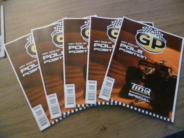 GP magazine Zandvoort Special te koop, Boeken, Ophalen, Zo goed als nieuw, Sport en Vrije tijd