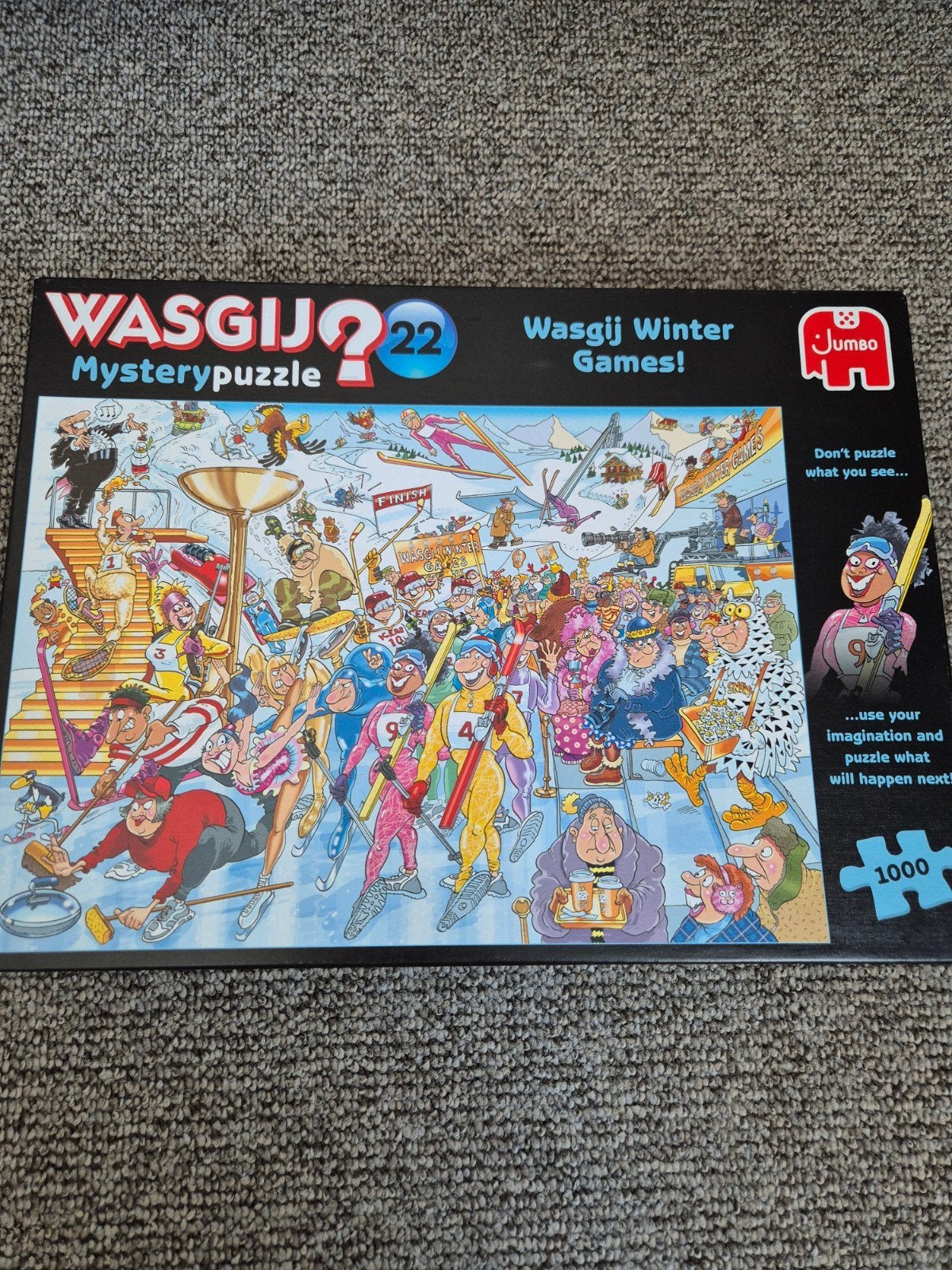 Wasgij puzzel, Ophalen, 500 t/m 1500 stukjes, Zo goed als nieuw, Legpuzzel