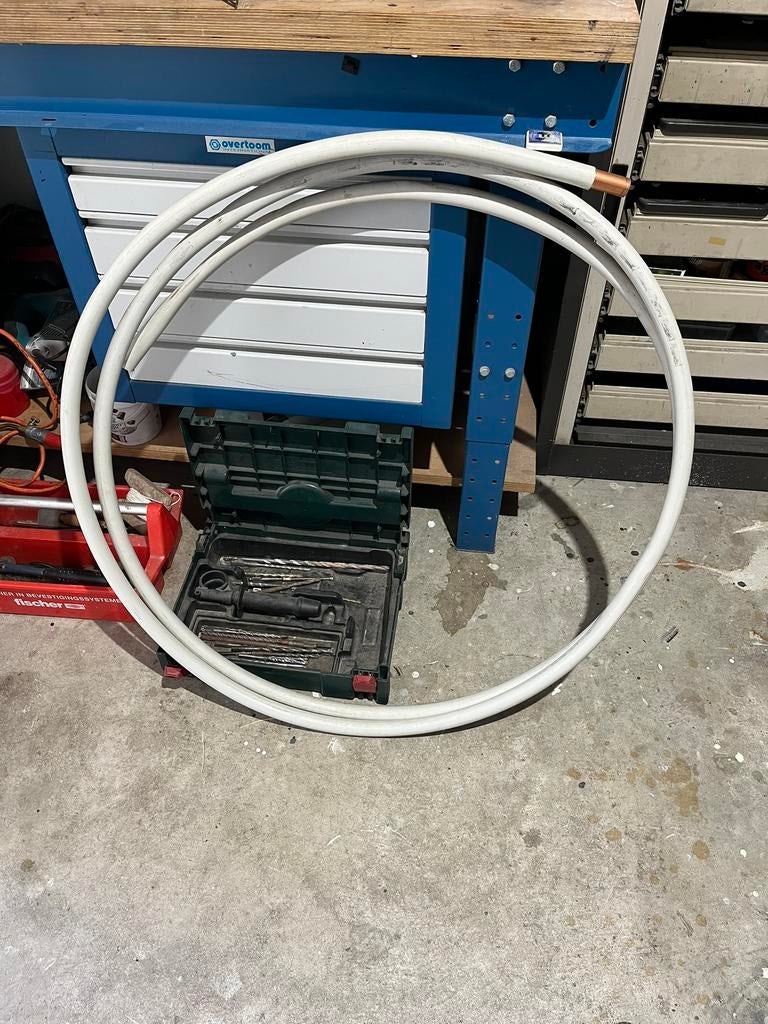 Zacht koperen buis met mantel 22mm, Ophalen, Overige materialen, 6 meter of meer, Overige typen