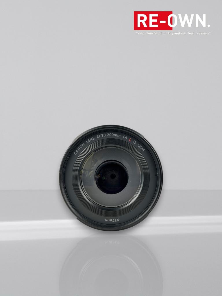 Canon RF 70-200 mm f/4 L IS USM ( topstaat + garantie), Canon, ., Zo goed als nieuw, Zoom
