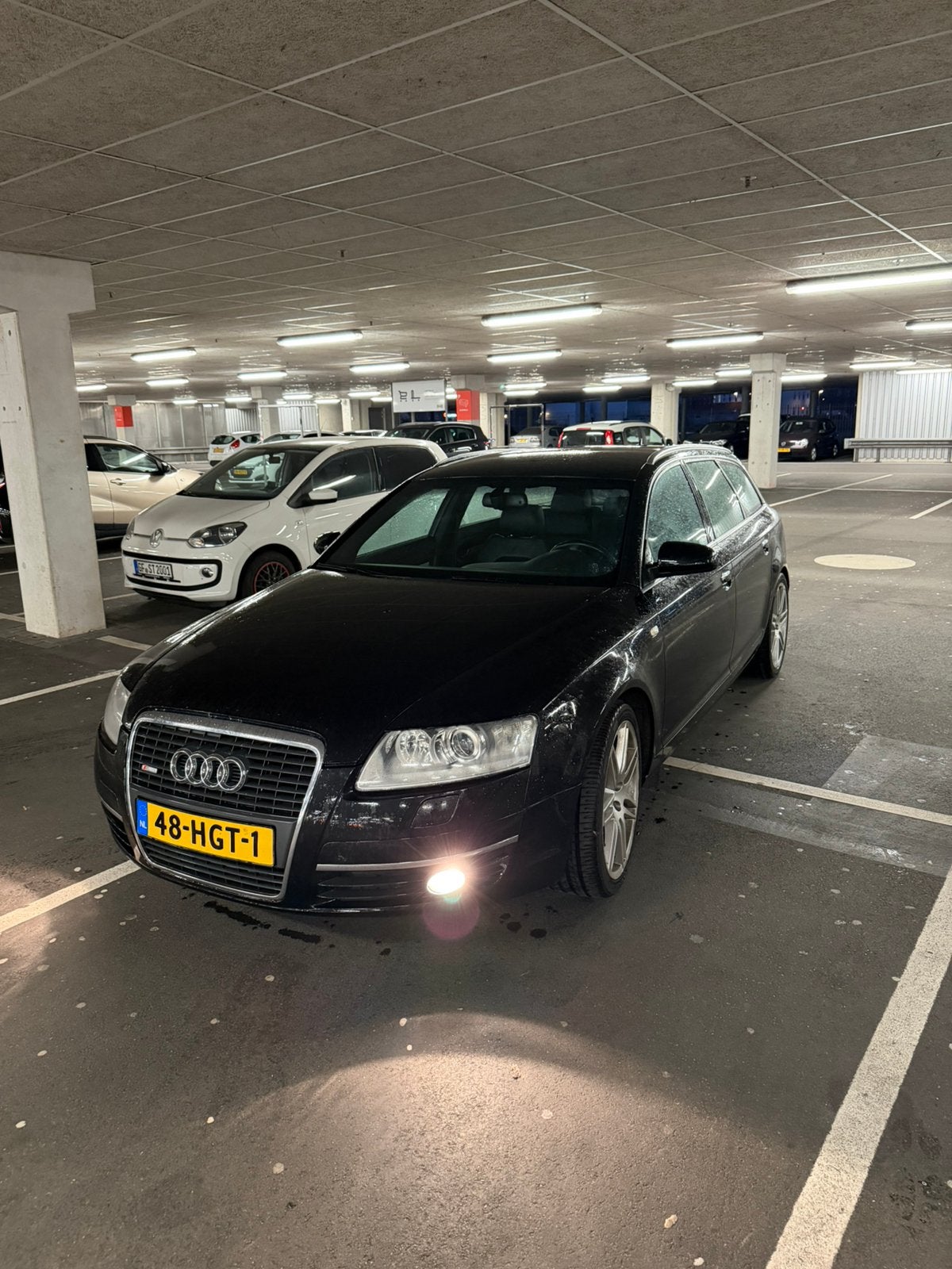 Audi A6 2.0 Tfsi Avant AUT (waterpomp lekt) mag snel weg, Auto's, Audi, 1984 cc, Zwart, Stationwagon, Particulier