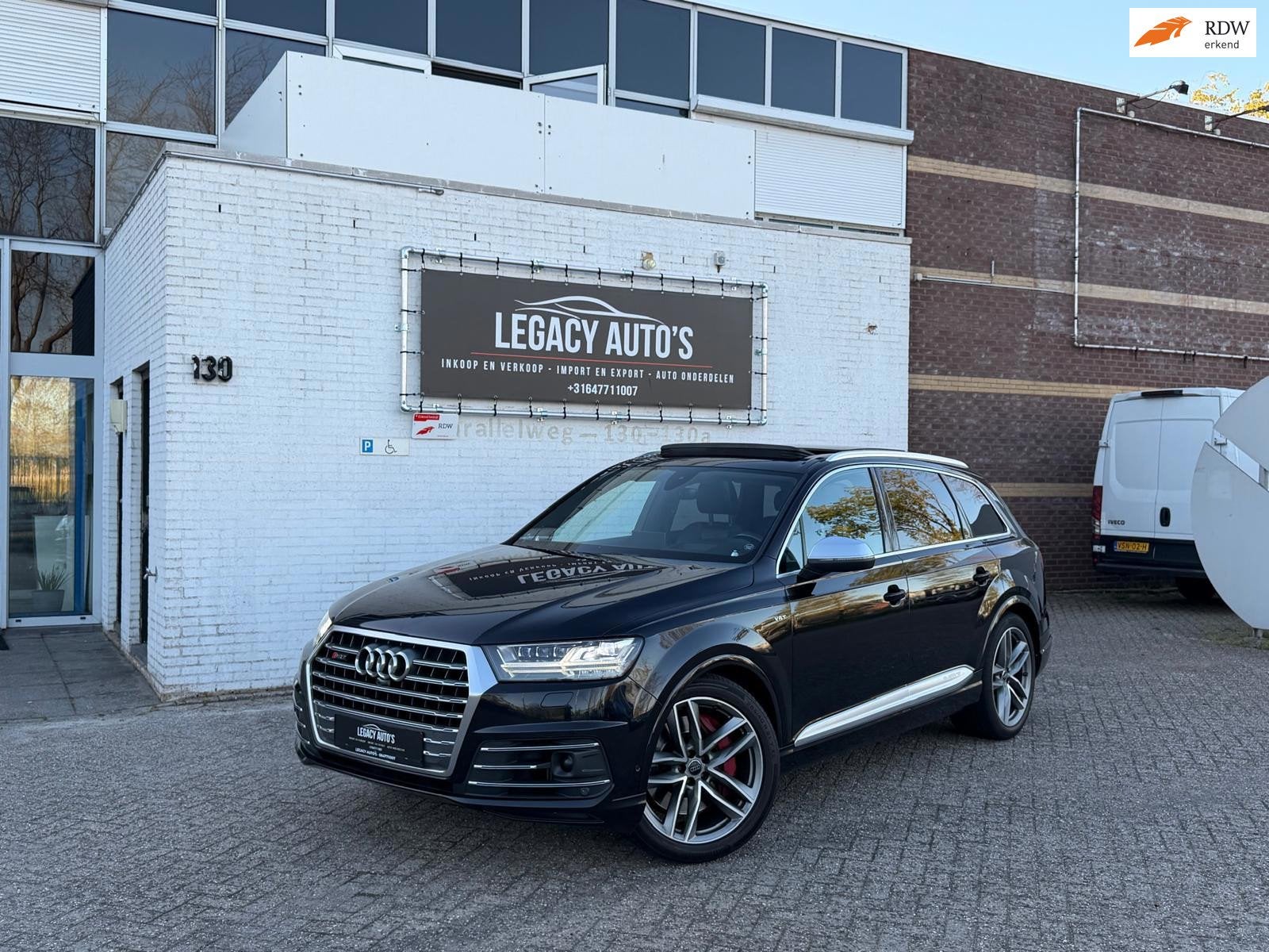 Audi SQ7 4.0 TDI SQ7 quattro Pro Line + TOP STAAT!, Automaat, SQ7, 435 pk, Gebruikt