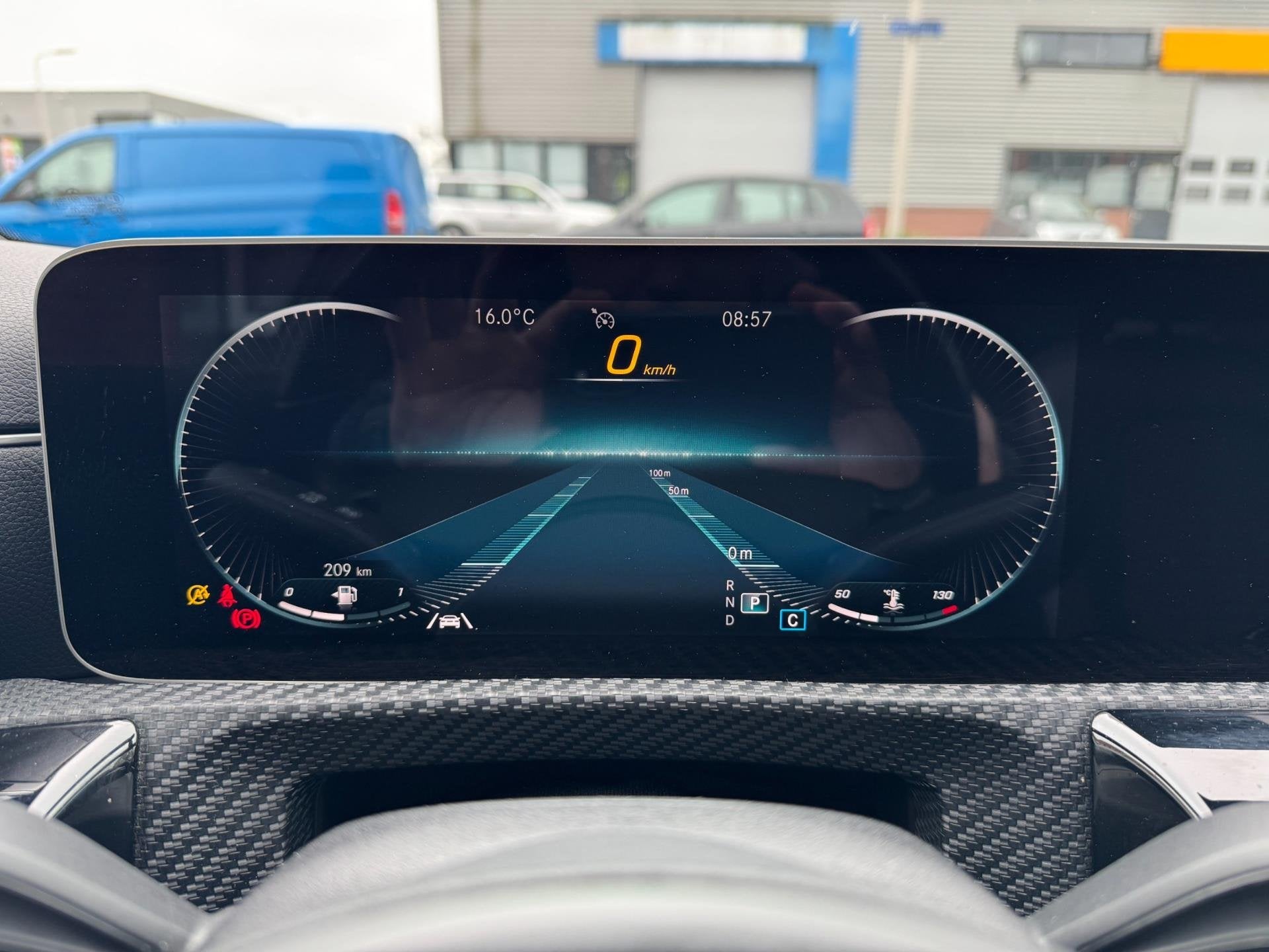 Mercedes-Benz A-klasse A200 LED Pano Widescreen Camera Navi, Auto's, Gebruikt, 4 cilinders, Leder en Stof, 163 pk