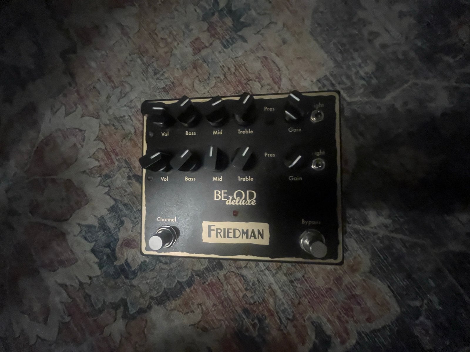 Friedman BE-OD Deluxe Overdrive 2 Channels, Muziek en Instrumenten, Effecten, Ophalen, Zo goed als nieuw, Distortion, Overdrive of Fuzz