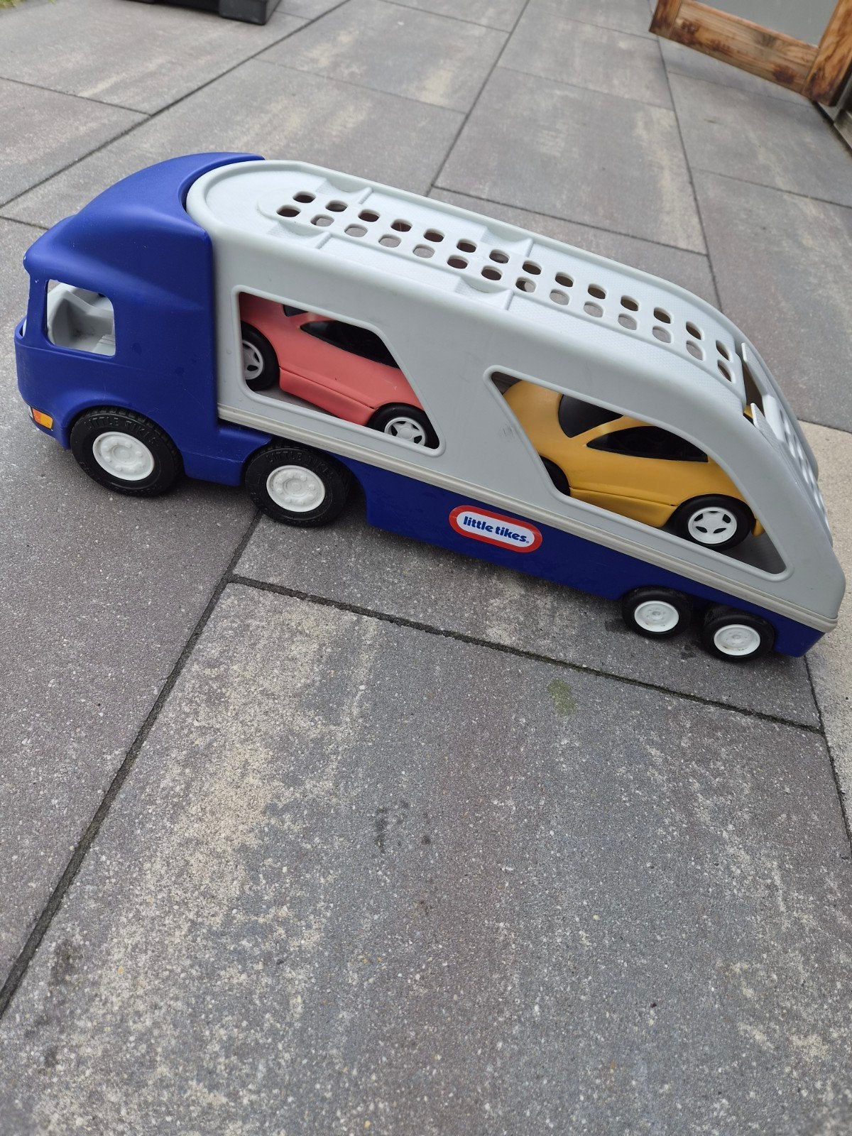 Little Tikes Truck met 2 auto's, Ophalen, Gebruikt