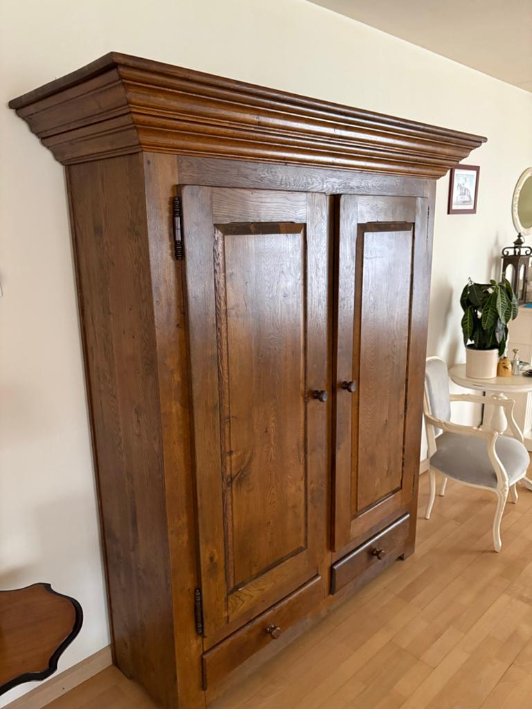 Eikenhouten Kast - Meubel uit Nederland, Antiek en Kunst, Antiek | Meubels | Kasten, Ophalen