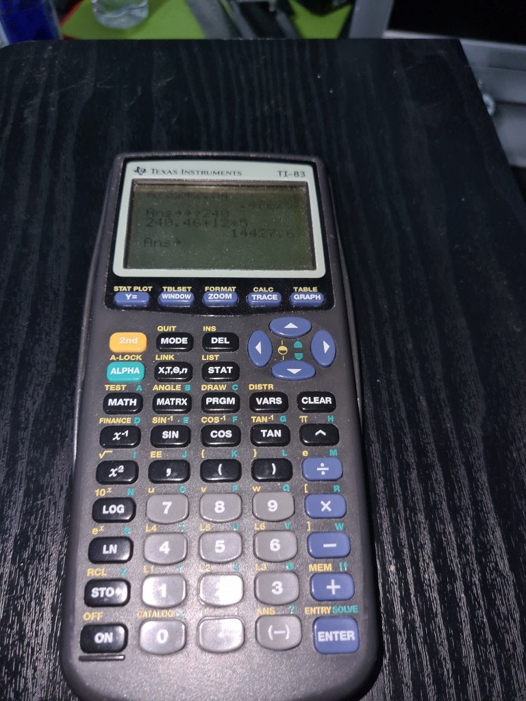 Ti 83 rekenmachine, Ophalen of Verzenden, Grafische rekenmachine, Gebruikt