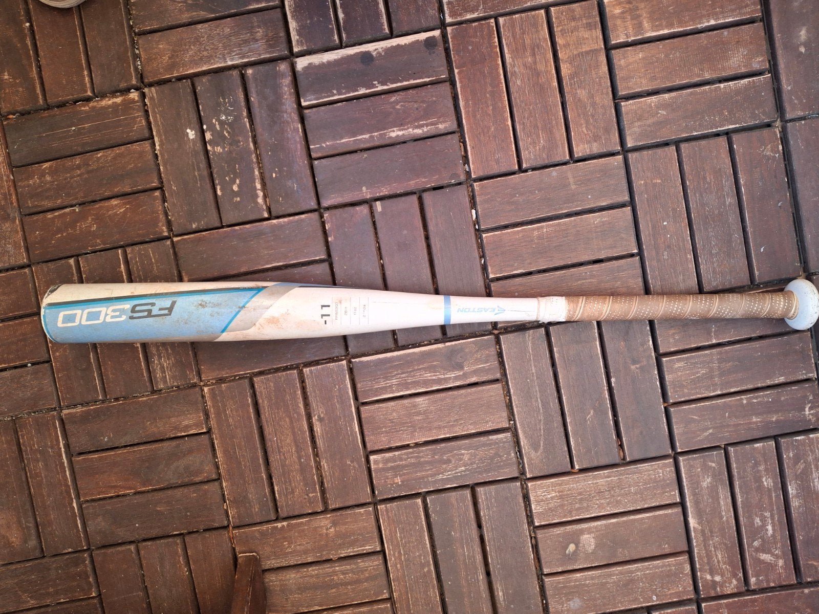 Easton Fastpitch aluminium softballknuppel van 28 inch., Ophalen of Verzenden, Gebruikt, Knuppel