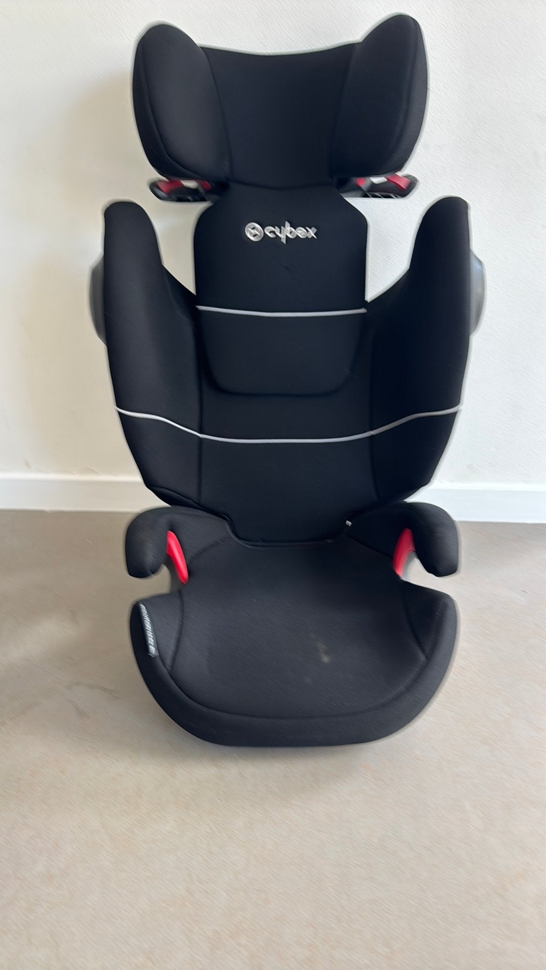 Cybex Solution M-Fix SL autostoel - Zwart, Overige merken, Autogordel of Isofix, 15 t/m 36 kg, Verstelbare rugleuning
