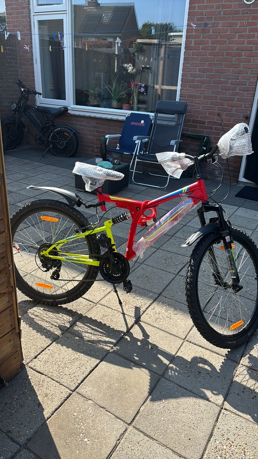 Nieuwe fiets nog niet gebruikt, Fietsen en Brommers, Fietsen | Crossfietsen en BMX, Ophalen of Verzenden, Zo goed als nieuw, Aluminium