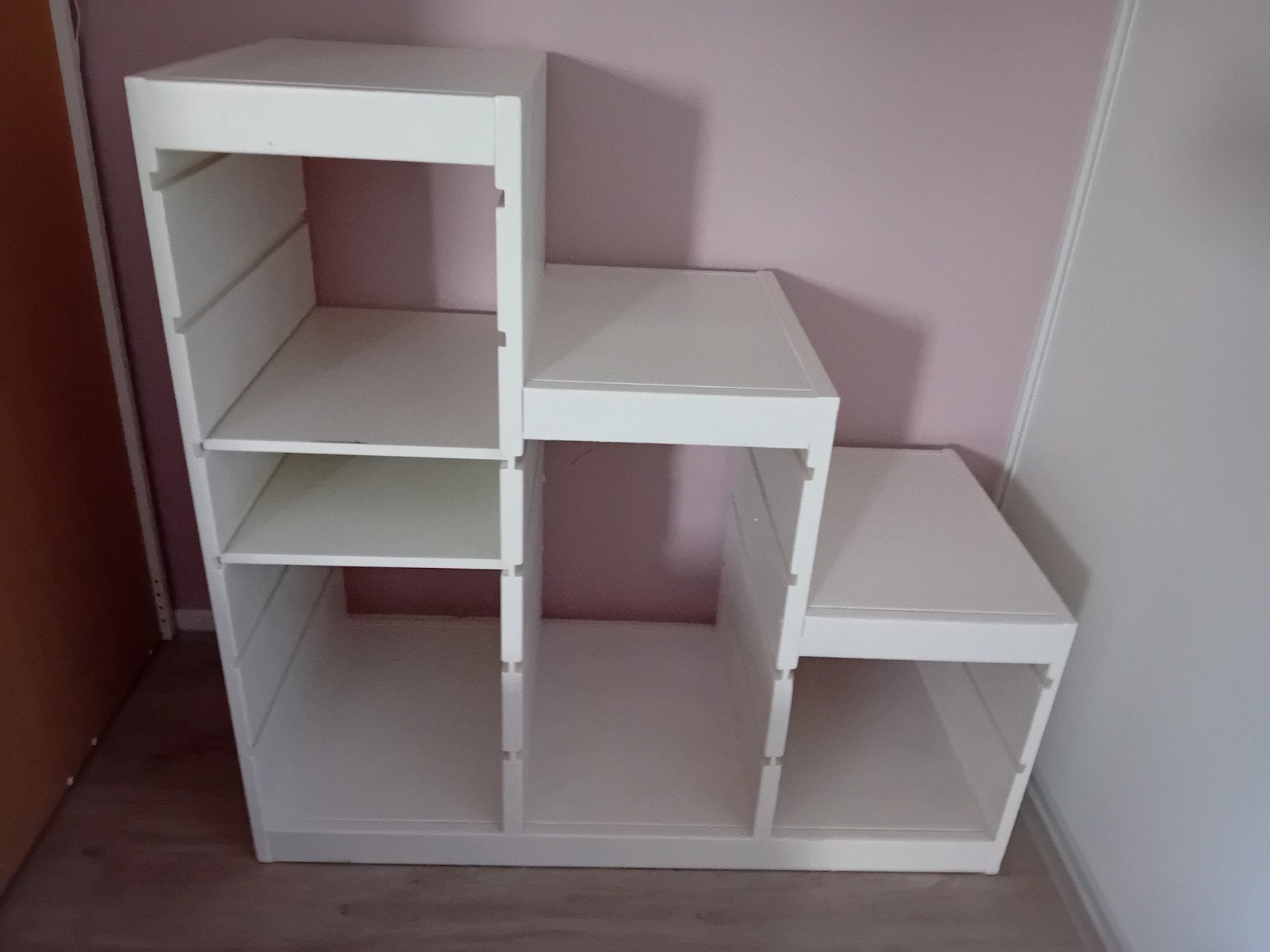 te koop trofast kast met 2 planken, Ophalen, Gebruikt, Kast, 75 tot 100 cm