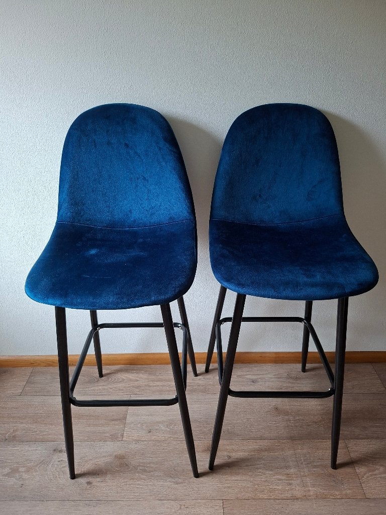 Barkrukken, Ophalen, Zo goed als nieuw, 90 cm of meer, Metaal