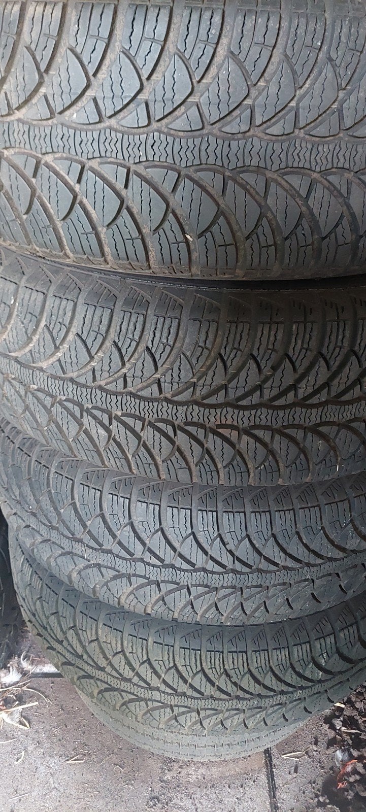 winterbanden Peugeot Citroën 4-gaats, Auto-onderdelen, Banden en Velgen, Gebruikt, 15 inch, Banden en Velgen, Personenwagen