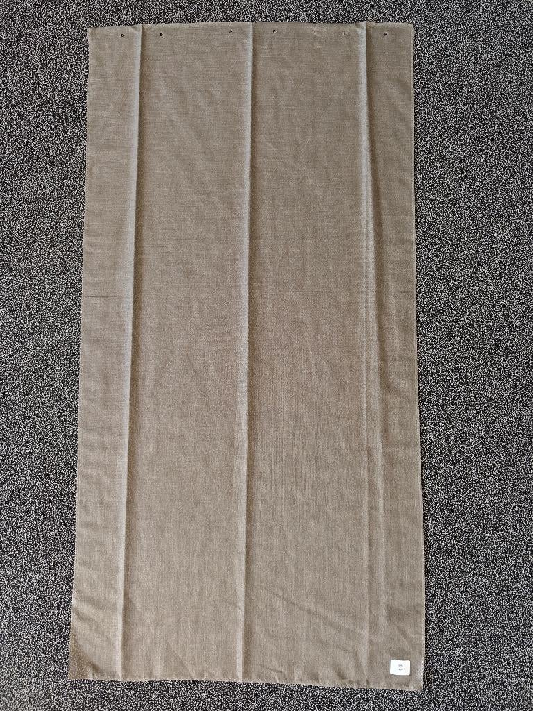 Lap stof De Ploeg Tinto 57x110 gordijnstof inbetween taupe, Bruin, Ophalen of Verzenden, Zo goed als nieuw, 30 tot 120 cm