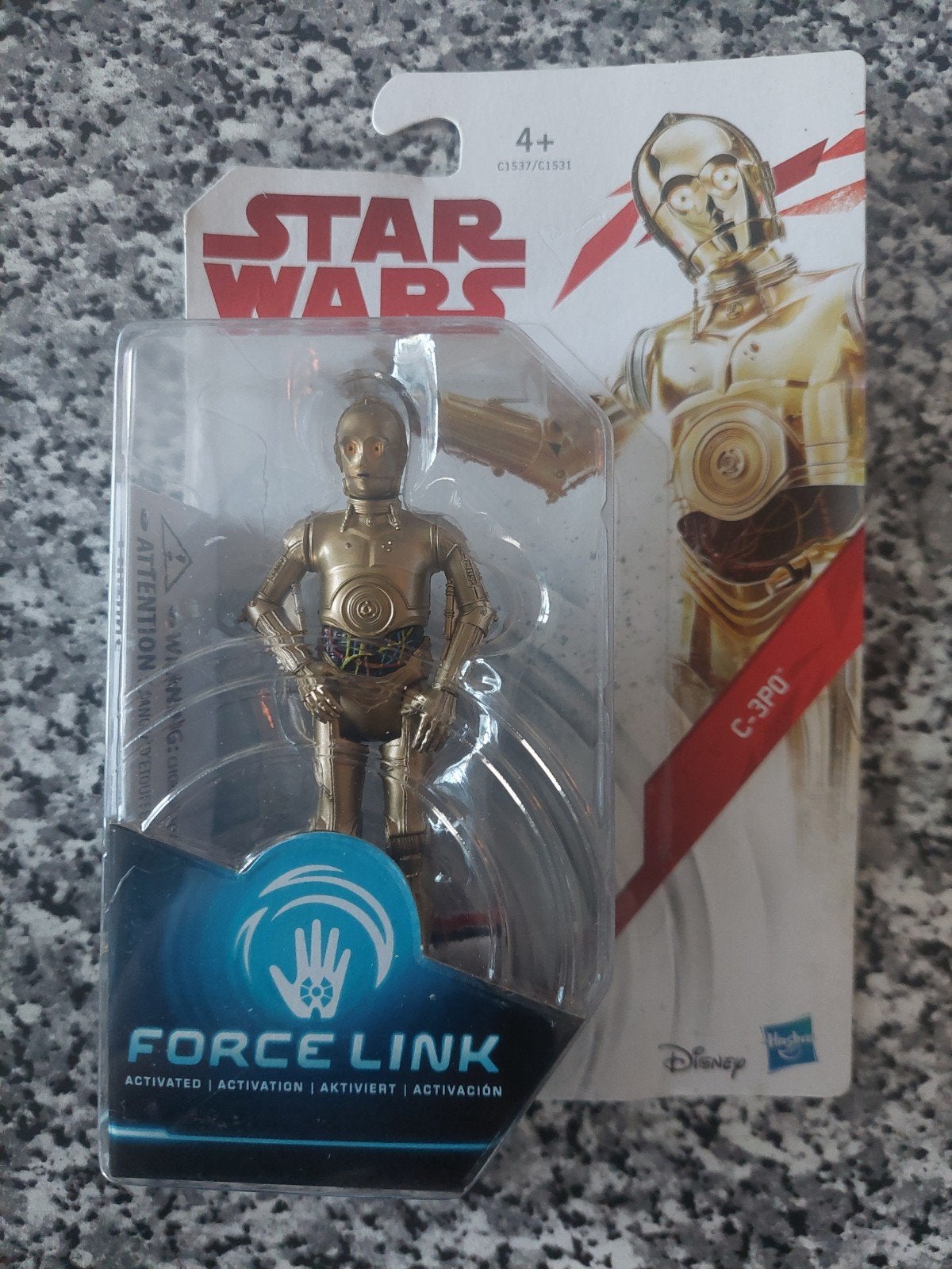 Star Wars C-3PO Force Link Actiefiguur Nieuw in Verpakking, Ophalen of Verzenden, Nieuw, Actiefiguurtje