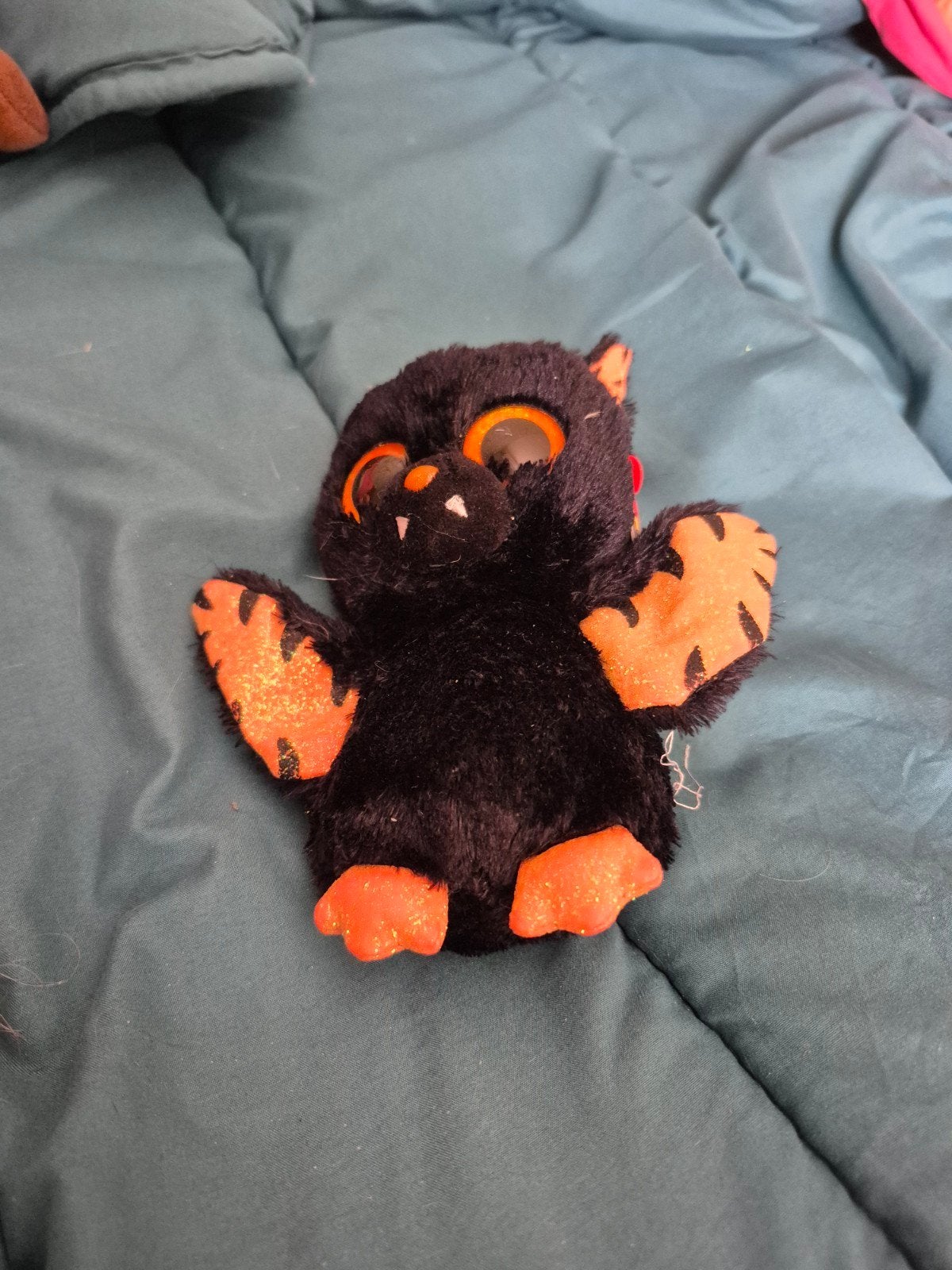 Ty Beanie Boo Mortimer Vleermuis speciale Halloween collecti, Overige typen, Nieuw, Zwart, Ophalen of Verzenden