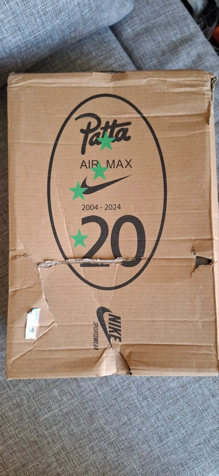 Nike Air Max 1 x Patta Chlorophyll - Nieuw in doos, Overige kleuren, Nike, Nieuw, Ophalen of Verzenden