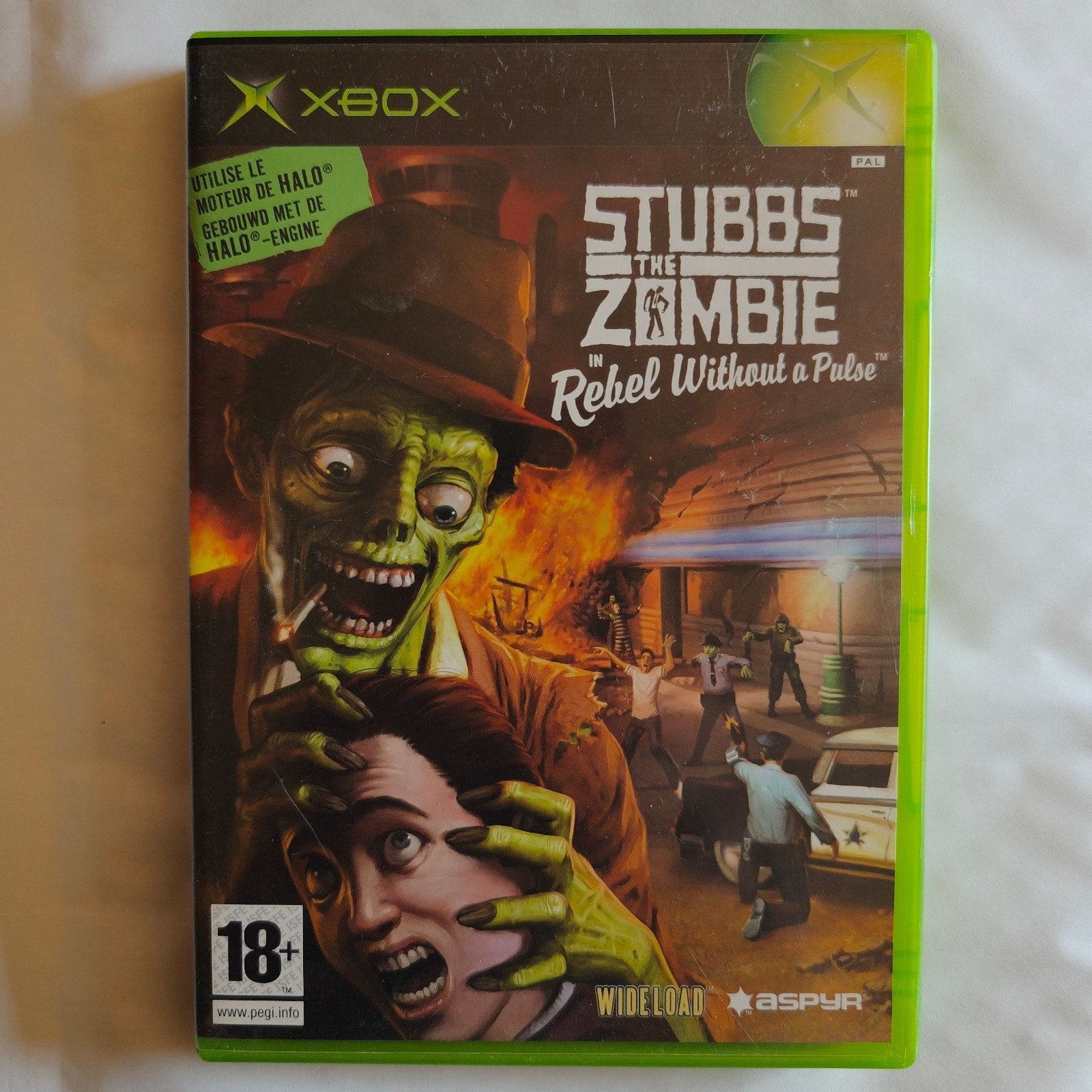 Stubbs the Zombie in Rebel Without a Pulse - Xbox Original, Avontuur en Actie, Gebruikt, Vanaf 18 jaar, 1 speler