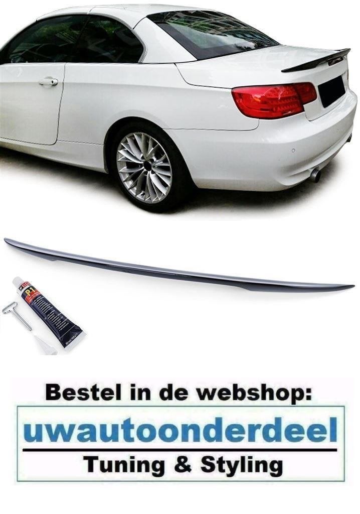 Spoiler Achterklep Glans Zwart Voor Bmw 3 Serie E93 Cabriole, Verzenden, Automotive Parts, A.parts@hotmail.nl, Trasmolenlaan 12 3447 GZ Woerden