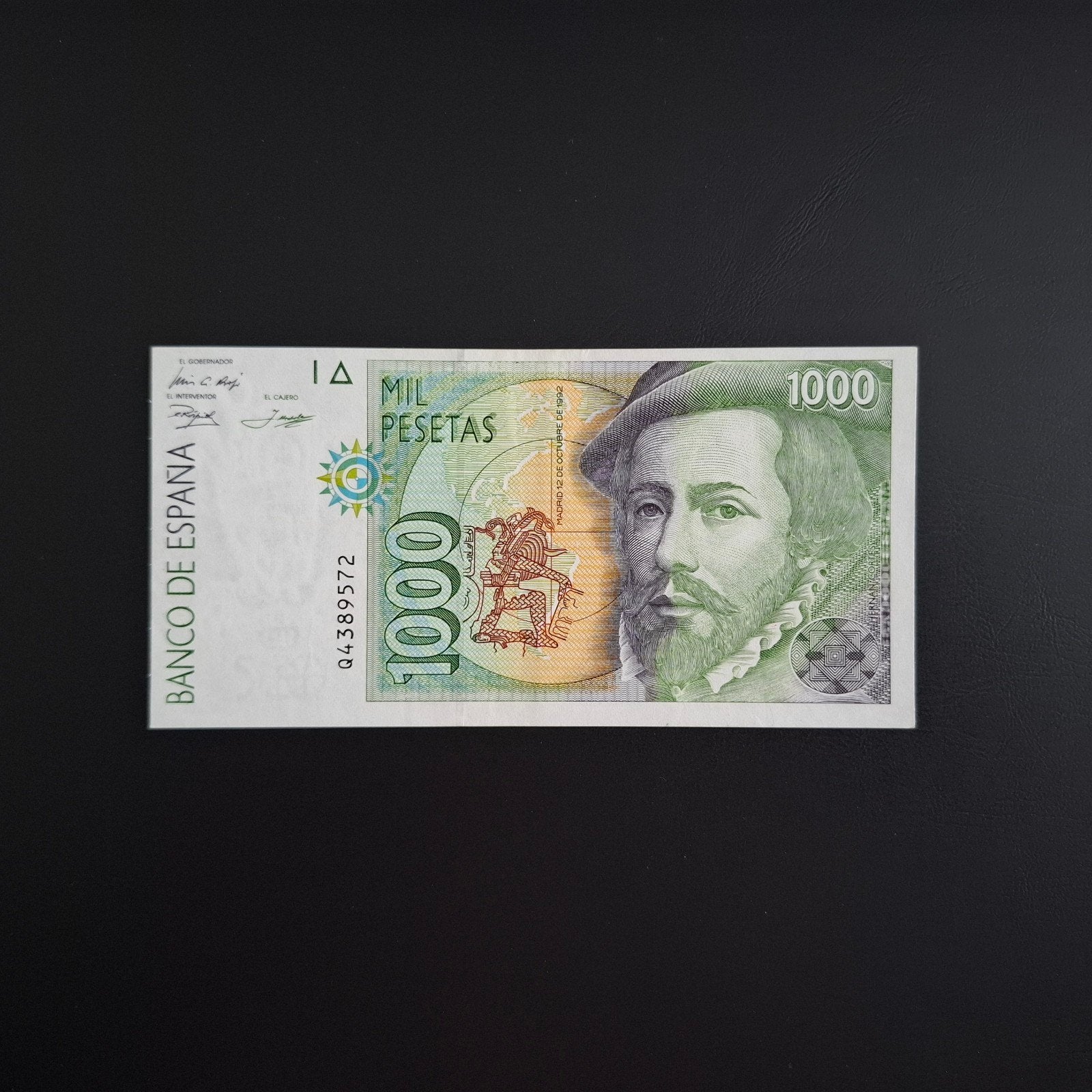 1000 peseta Spanje #048, Postzegels en Munten, Bankbiljetten | Europa | Niet-Eurobiljetten, Verzenden, Overige landen, Los biljet