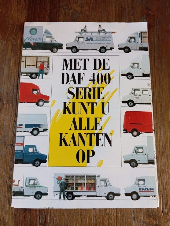 Daf 400 Serie 4 pag., Verzenden, Zo goed als nieuw, Overige merken