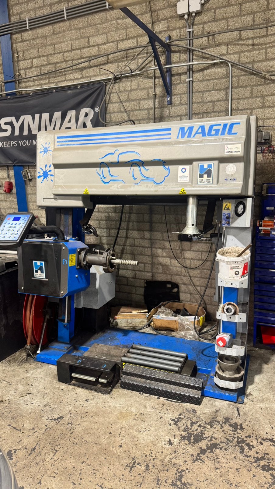 Hofmann magic banden apparaat vol automaat, Auto diversen, Autogereedschap, Ophalen, Gebruikt