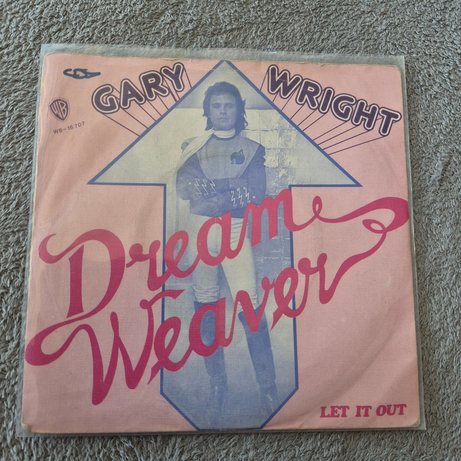 Gary Wright - Dream weaver  (Toppertje), Cd's en Dvd's, Vinyl Singles, Gebruikt, Pop, Ophalen of Verzenden