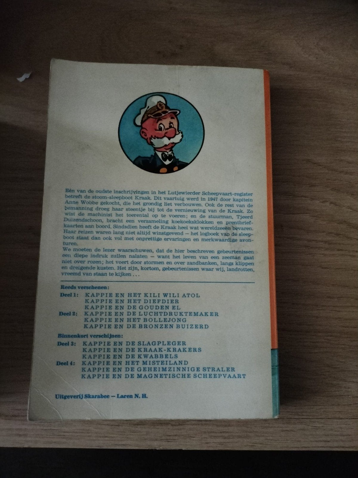 Kappie de Luchtdruktemaker,het Bollejong, de Bronzen Buizer, Ophalen of Verzenden